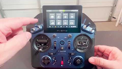 FRSky X20S Setting up a new model