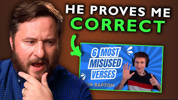 6 Bible Verses PROVING Water Baptism Saves (REBUTTAL to @NeedGodnet )