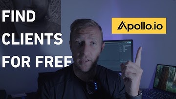 How to use Apollo IO to Get Clients for Free (real businesses, real outreach)