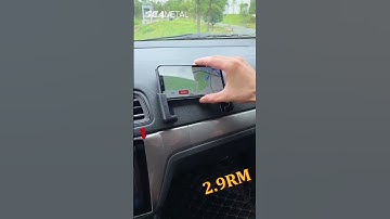 SEAMETAL Adjustable Width Car Cell Phone Holder  Self-adhesive Mini Cellphone Stand