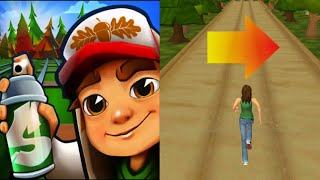 😊iGameMix🏛SUBWAY SURFERS HD VENCOUVER Vs.Temple Jungle Girl Run👏Kid Gameplay #120 screenshot 5