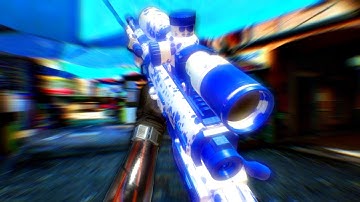 Aggressive Max Sens Sniping in MW2 Search and Destroy (controller)