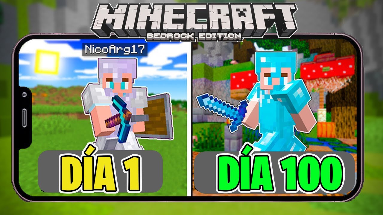 Mi Primera vez en FullPVP en Minecraft Bedrock… ¿Más Fácil o Más Difícil?