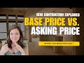Base Pricing vs Asking Price: New Construction Explained