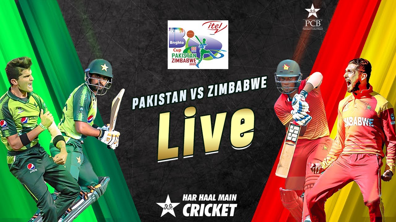 Live - Pakistan vs Zimbabwe | 3rd ODI 2020 | PCB