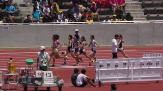 20170520群馬県高校総体陸上女子800m準決勝2組