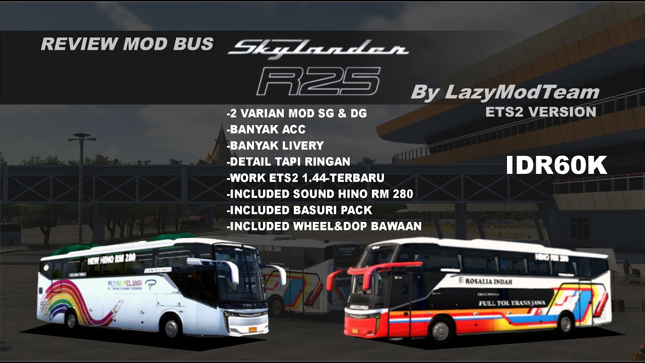 Full Review Mod Skylander R25 by LazyModTeam Ets2 Version