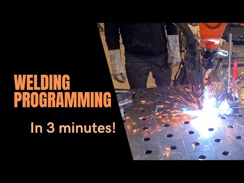 Robot welding programming | No code robotics