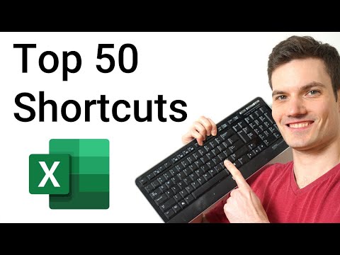 Top 50 Microsoft Excel Shortcut Keys