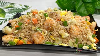 Easy Chinese Shrimp Fried Rice Recipe In Under 30 Minutes | Better Than Take Out