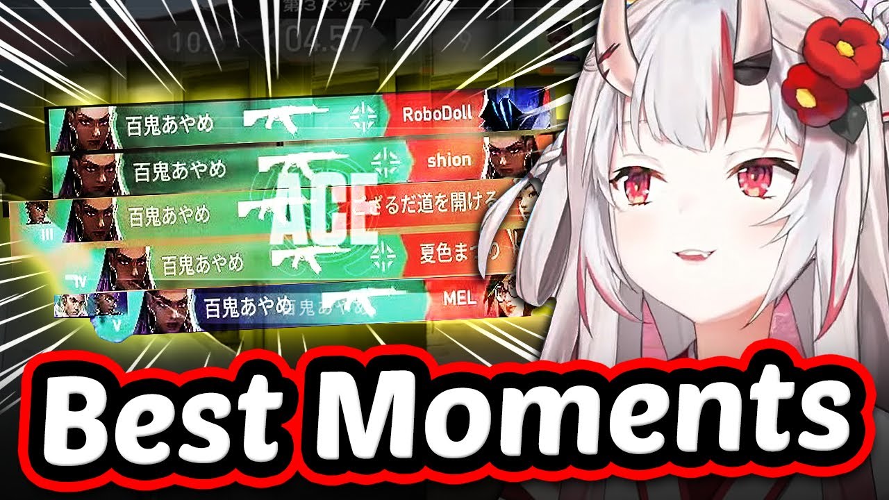 Ayame Popping Off & ACE Highlights (ALL MAPS) Holo Valorant Showmatch 【ENG Sub Hololive】