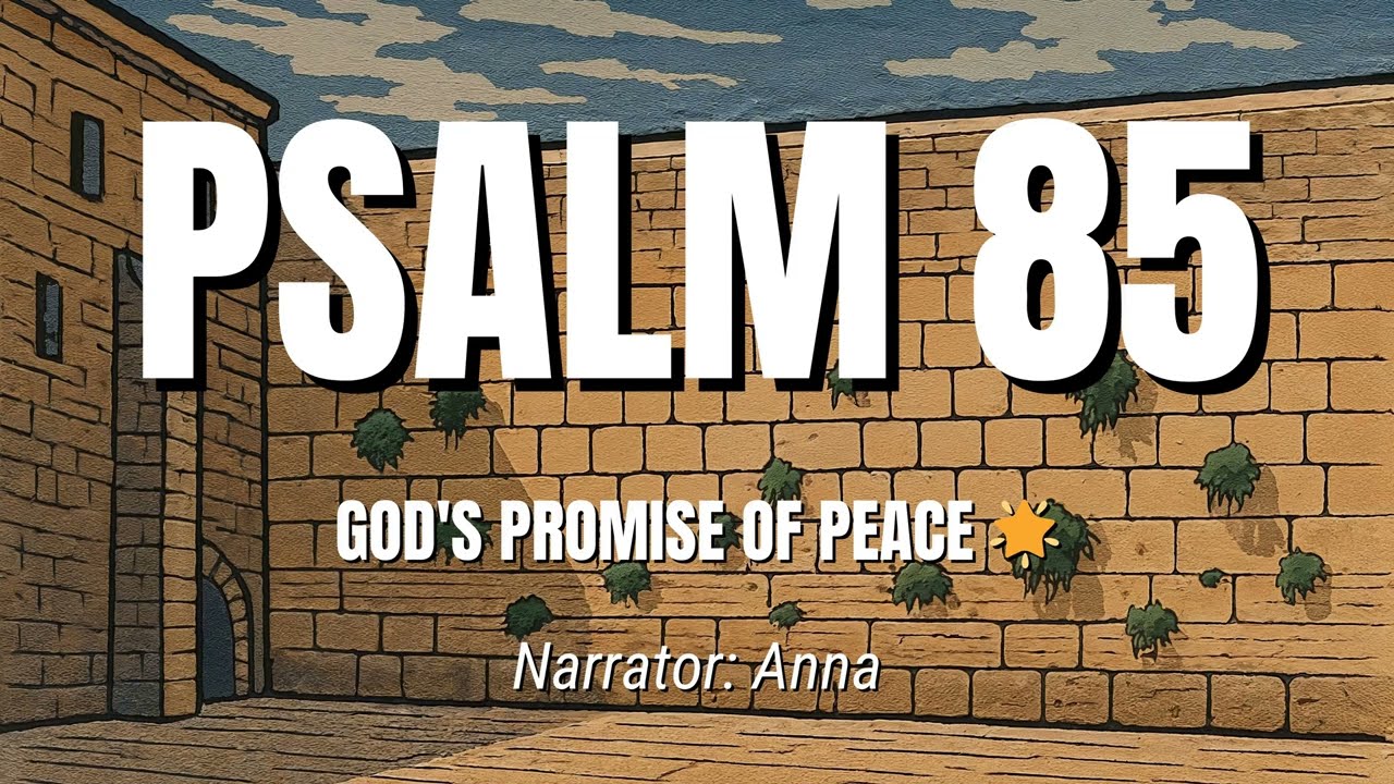 Psalm 85 | God's Promise of Peace 🌟 | Reviving Our Hearts