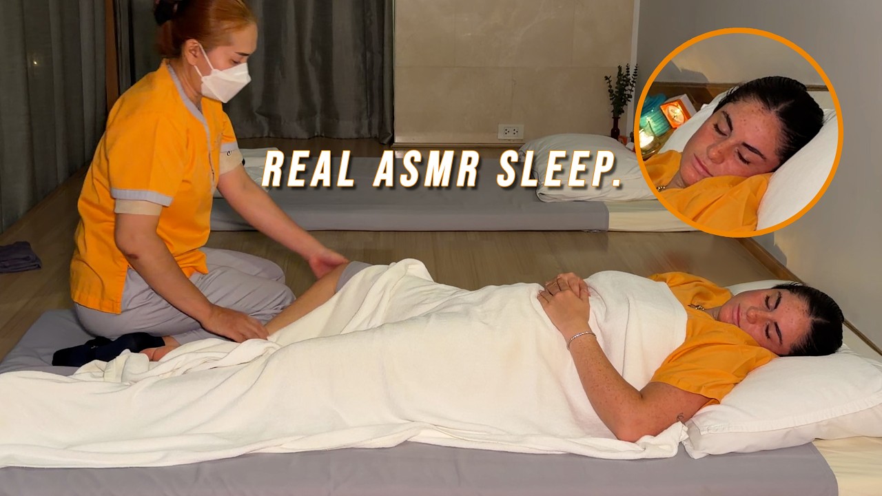 ASMR: INTENSE Thai Massage & Full Body Stretching in Bangkok - YouTube