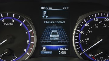 2022 INFINITI Q60 - Vehicle Information Display