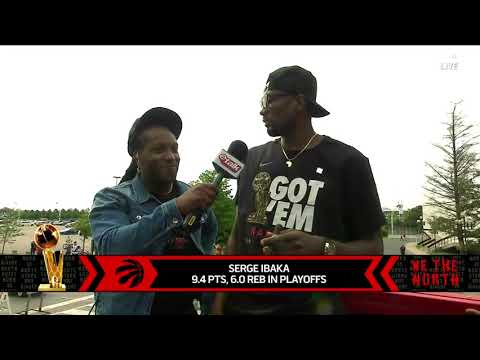 Serge Ibaka Interview | 2019 NBA Championship Parade - Serge Ibaka Interview | 2019 NBA Championship Parade