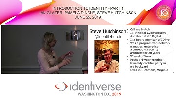 Introduction to Identity Part 1 - June 25 | Identiverse 2019