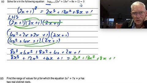 Algebra Level 2 Exa 2020 Question 1 A and M
