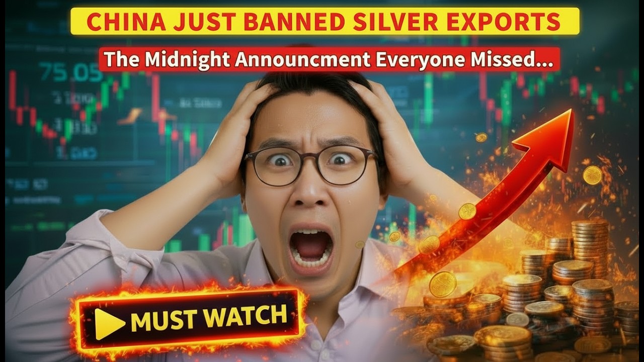 CHINA JUST BANNED SILVER EXPORTS: The Midnight Announcement Everyone Missed...