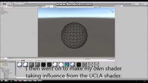 Wireframe shader video 2