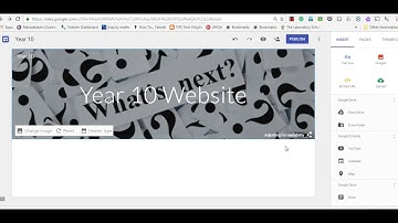 Editing your page header on the new Google Sites