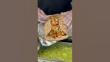 How to wrap a burrito #shorts