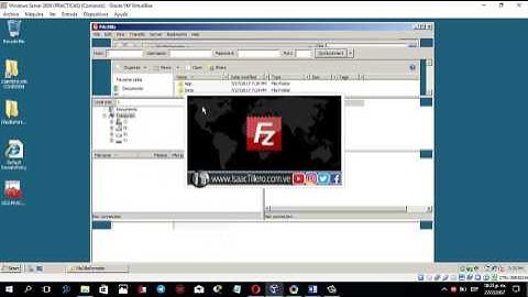 ACCEDER Y ADMINISTRAR DOCUMENTOS EN EL SERVIDOR FTP CON CLIENTE FTP | WINDOWS SERVER 2008