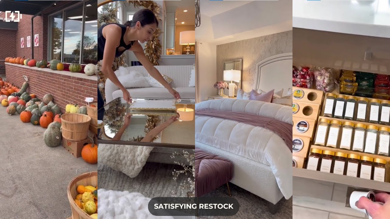 Room Satisfying Restock | Kitchen Restock and Restock | ASMR - YouTube