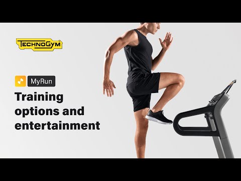 Technogym MyRun | Training options and entertainment