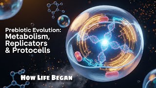 Prebiotic Evolution 🧬 Metabolism, Replicators & Protocells | Origin of Life | How Life Began