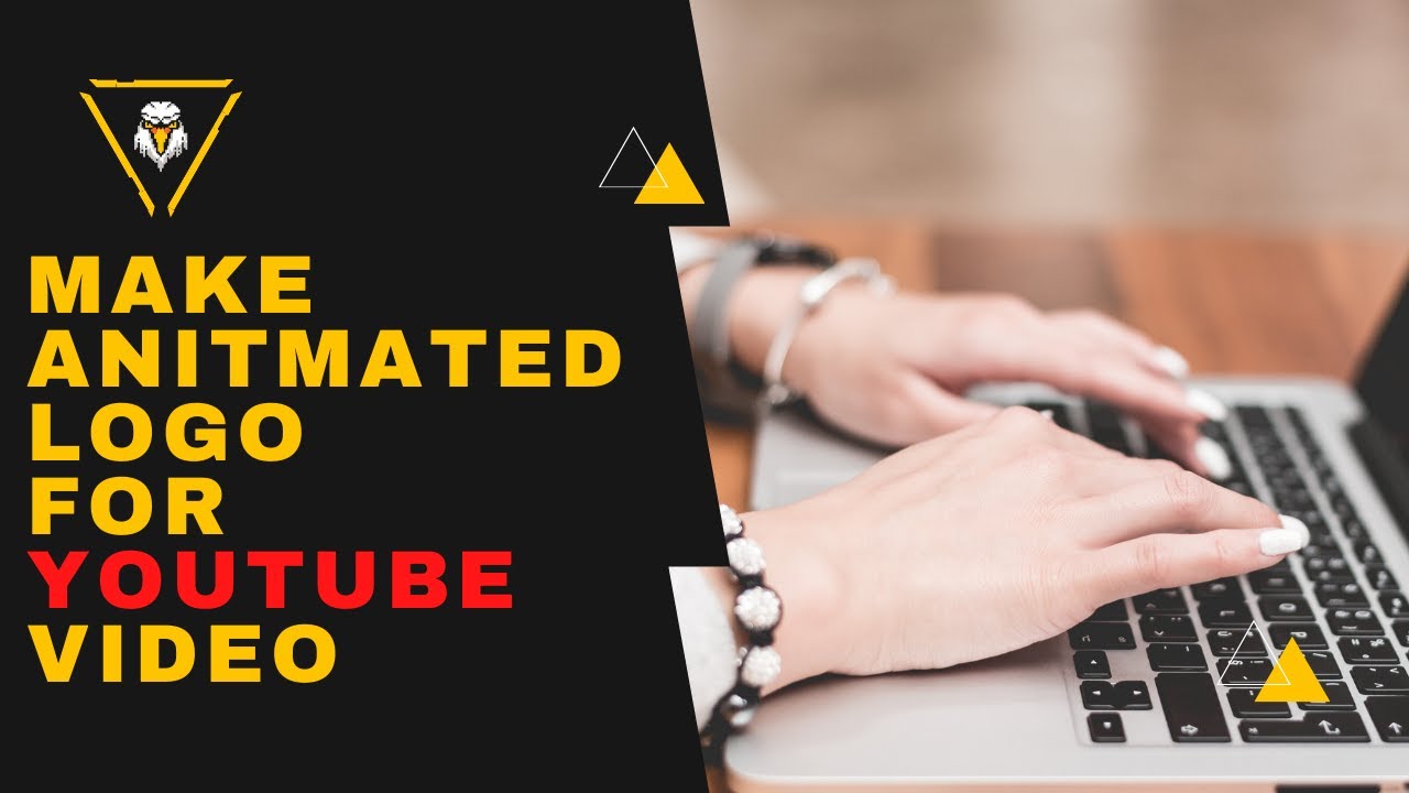 how to make animation logo in filmora - YouTube