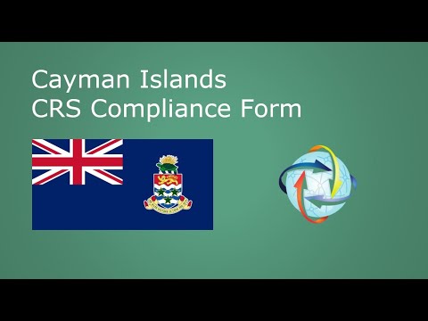 Cayman Islands CRS Compliance form early preview