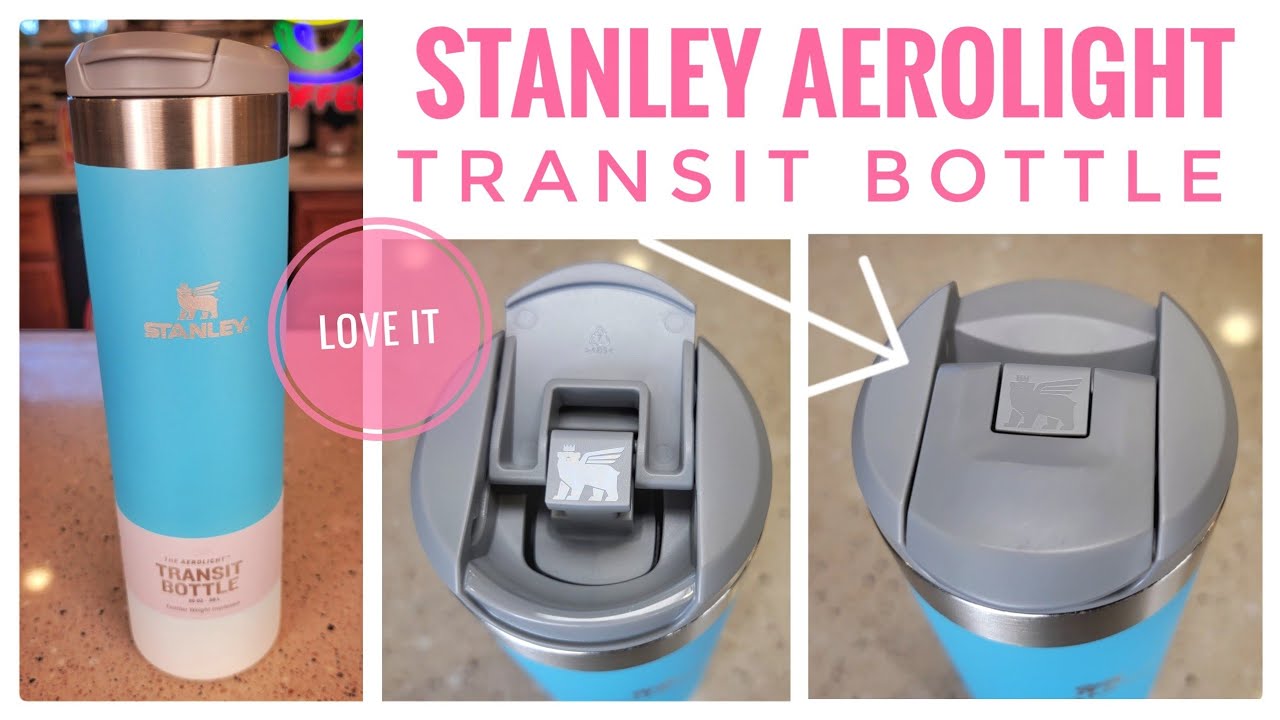 Stanley AeroLight Transit Bottle Tumbler 20 oz Pool Review 