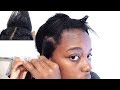 How I EASILY Manage My New Growth 6 Months Post Relaxer | Detangling & Stretching