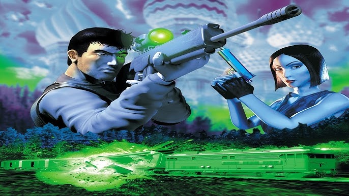 Classic PS1 Game Syphon Filter 2 on PS3 Upscaled to HD 1080p 