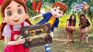 Maria Clara and JP dolls play Jumanji and embark on a great adventure! screenshot 4