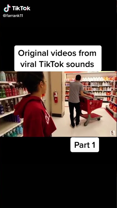 Original Videos From Viral Tiktok Sounds TikTok: farrank11