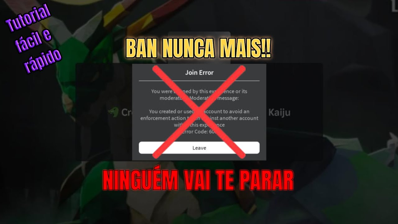 Bypass de banimento API: Error 600 - YouTube