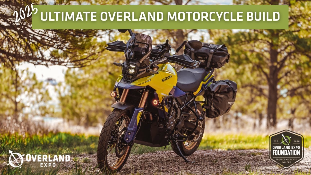 Overland Expo's 2025 Ultimate Overland Motorcycle: Suzuki V-STROM