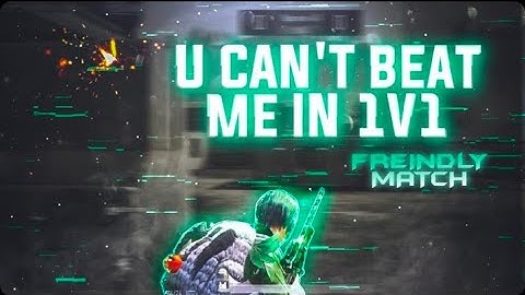 When My Friend Challenged me in 1v1 and this happened! | BGMI | Friendly Match |