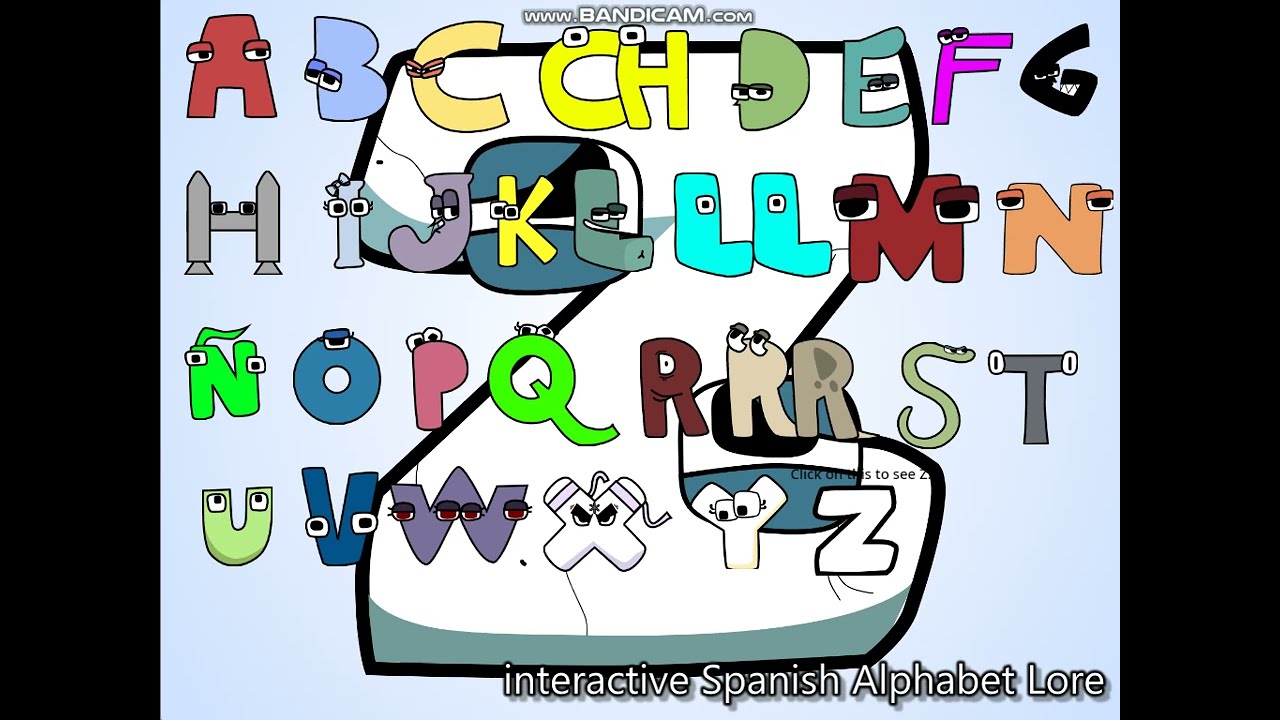 Interactive Spanish Alphabet Lore 