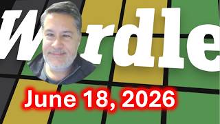 Art Plays Wordle For Thursday June 18 Thursday I Keep Hitting A Wall 18 June 2026 New York Times Crossword