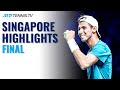 Alexander Bublik vs Alexei Popyrin for the Title | Singapore 2021 Final Highlights