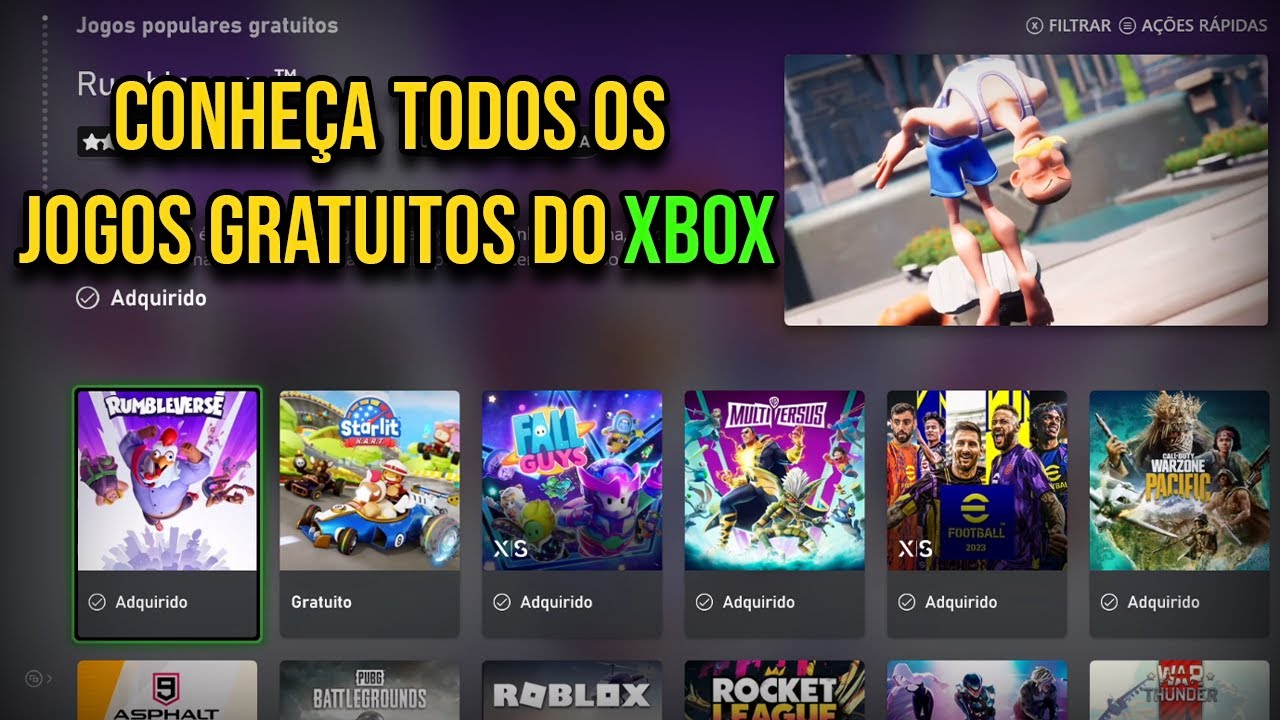 XBOX LIBEROU GERAL: 11 Jogos GRÁTIS de XBOX 360 em 2022 Para Você! - Vídeo  Para INICIANTES no XBOX! 