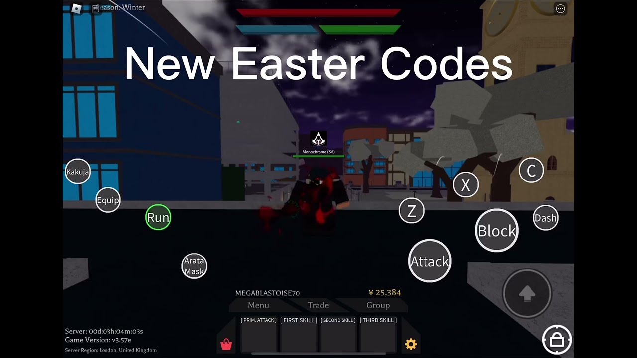 Project Ghoul] New Easter Codes + New Update - *New Working Codes