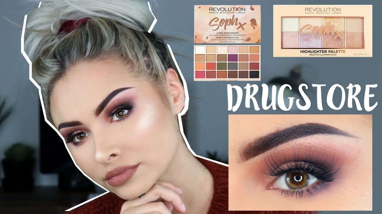 DRUGSTORE DATE NIGHT SMOKEY MAKEUP TUTORIAL Talia Mar YouTube