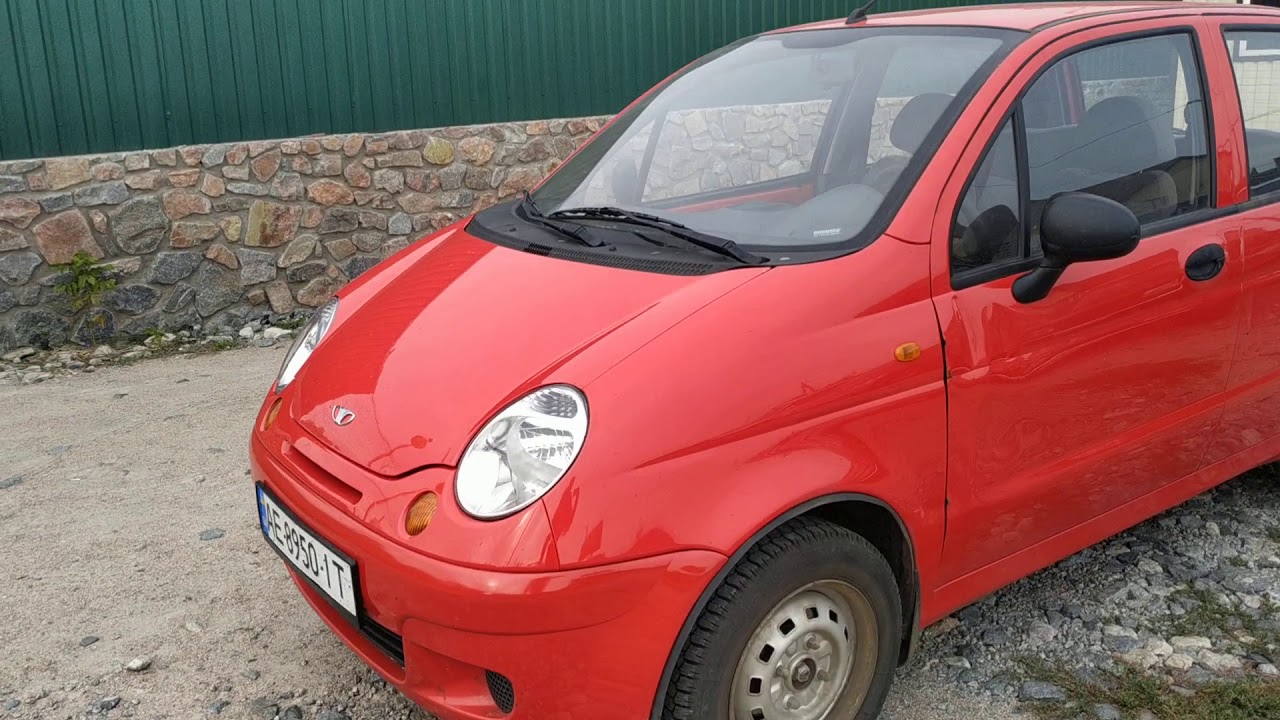 Daewoo matiz обзор