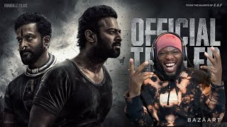 Salaar CeaseFire Trailer REACTION | Prabhas, Prashanth, Prithviraj, Shruthi, Vijay | Hombale Films