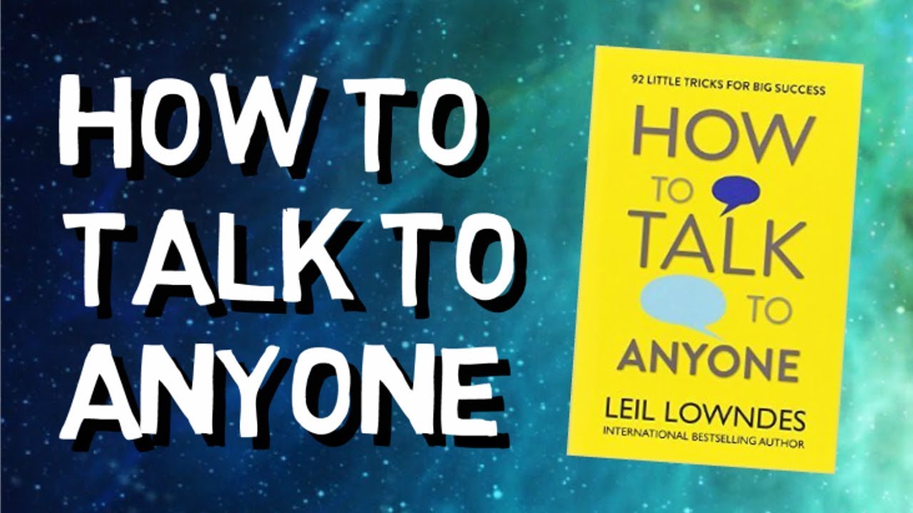 TIPS ON HOW TO HOLD A CONVERSATION | HOW TO TALK TO ANYONE, BY LEIL