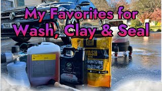 How to Wash, Clay & Seal Your Car  Simple and Relaxing!