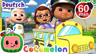 Die Räder vom Bus (Kindergarten) | CoComelon Deutsch | Cartoons und Kinderlieder